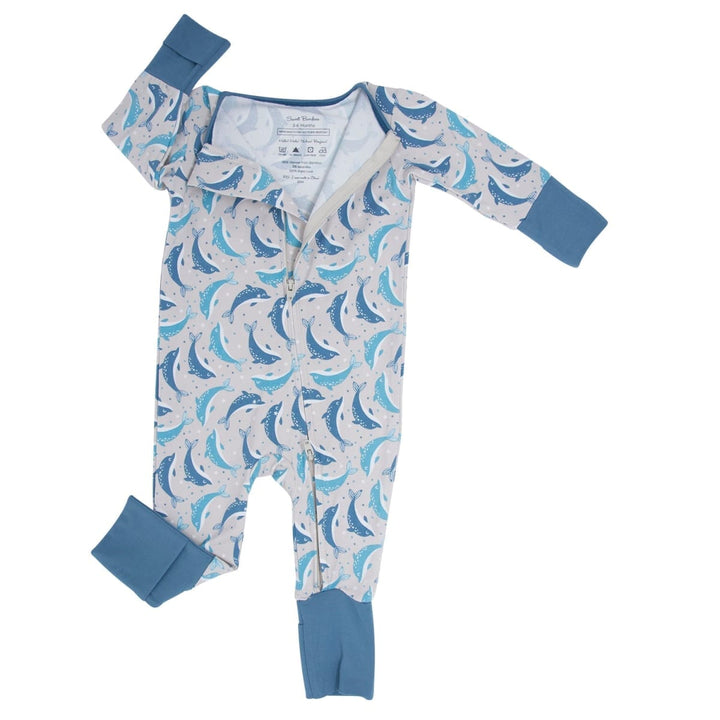 Convertible Romper - Dolphins
