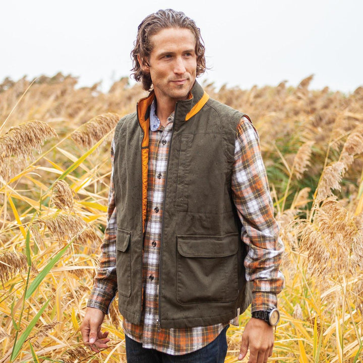 Butte Reversible Vest - Forest Night