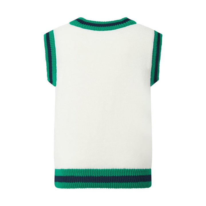 Cable Knit Sweater Vest - Vest