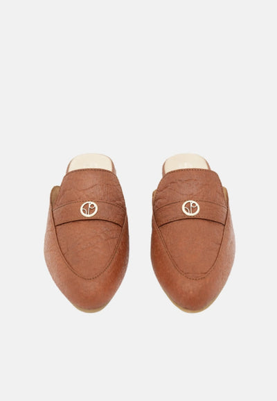 Cairo Mules - Canela - Slip-On