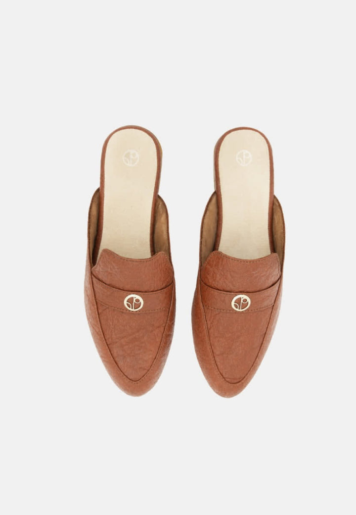 Cairo Mules - Canela - Slip-On
