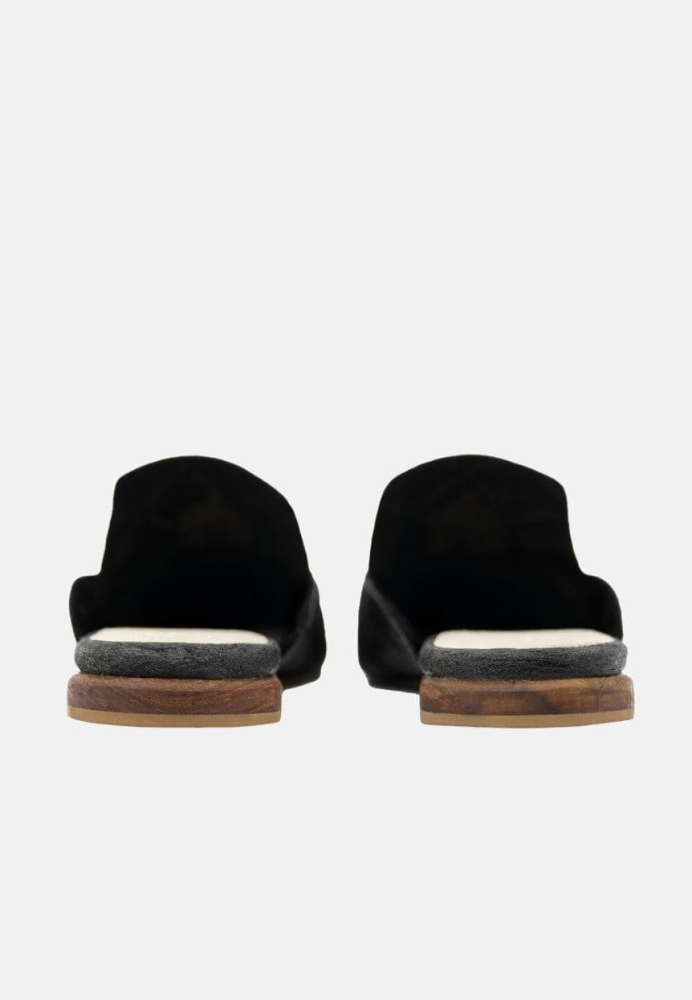 Cairo Mules - Charcoal - Slip-On