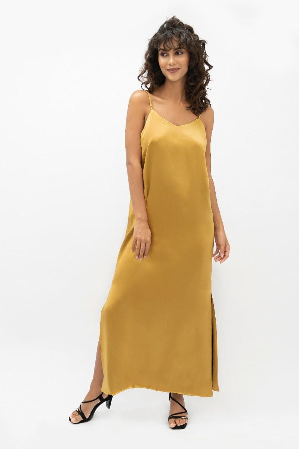 Calabar Slip Dress - Mimosa - Dresses