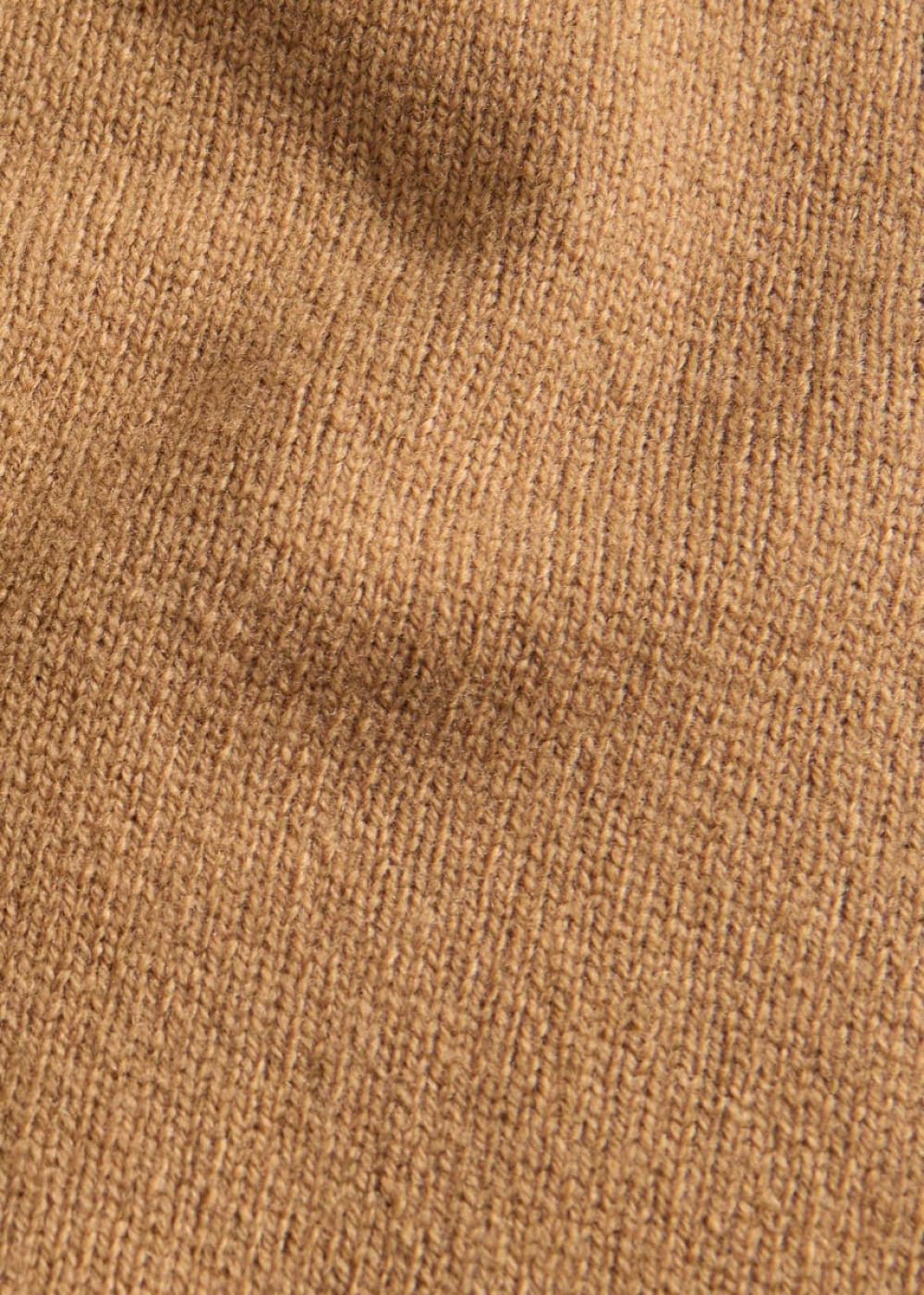 Camel Wool Buttonup Cardigan - Camel - Cardigan