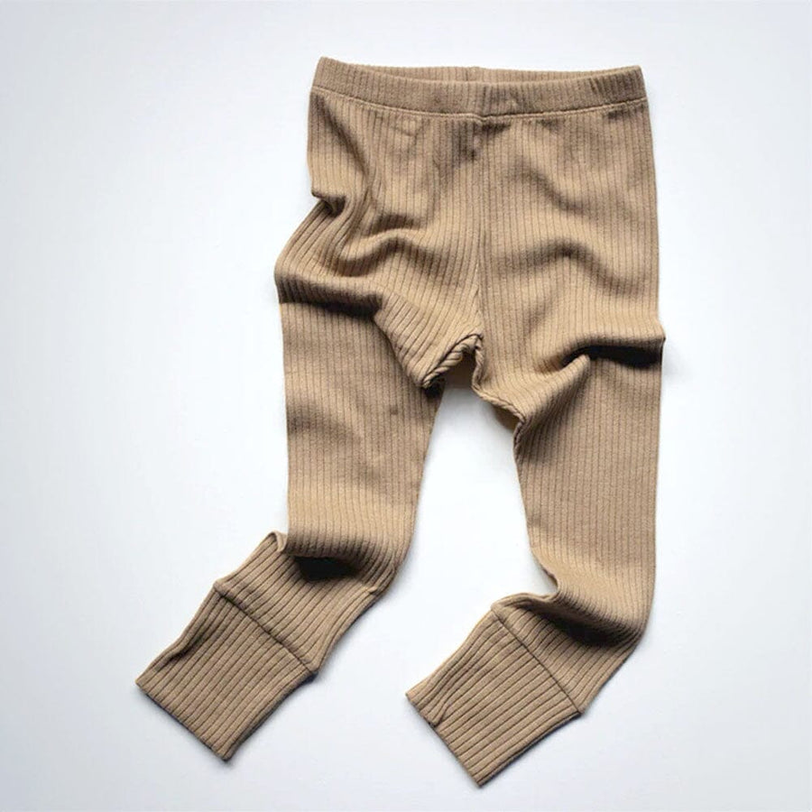 The Ribbed Legging - Camel Leggings The Simple Folk 