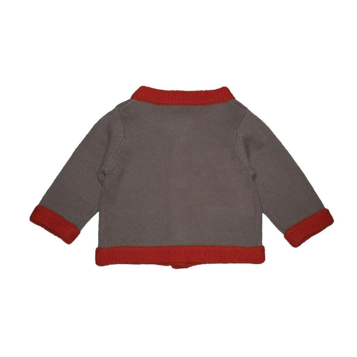 Camelia Cardigan - Beige/orange - Cardigan