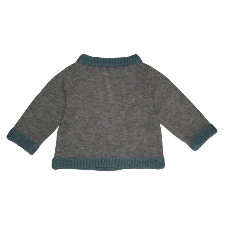 Camelia Cardigan - Grey / Blue - Cardigan