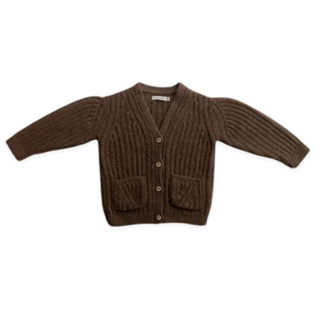 Cameron Cardigan - Hazelnut Sweaters Manymoons 