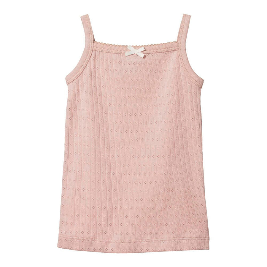 Camisole Pointelle - Rose Bud Camisoles Nature Baby 