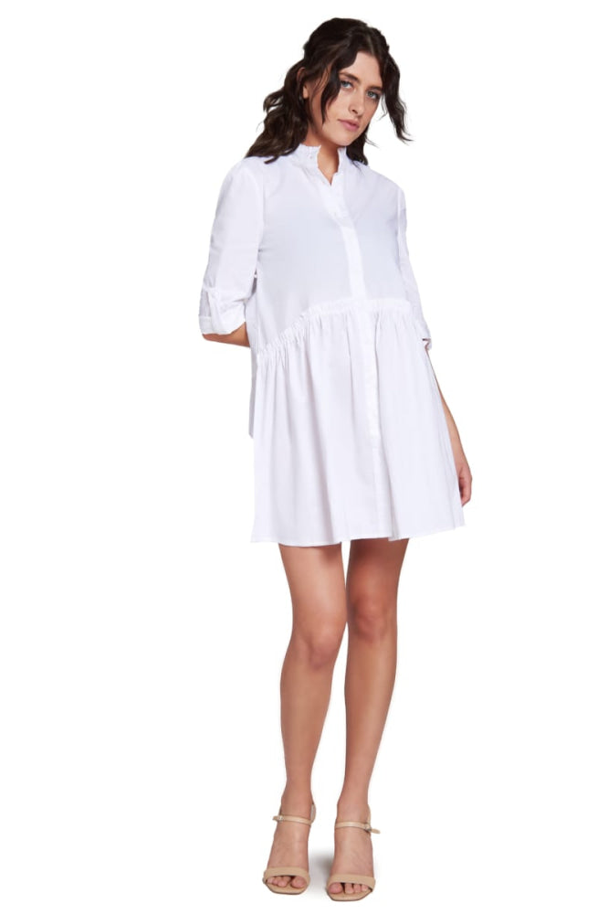 Cammie Dress - White - Dresses