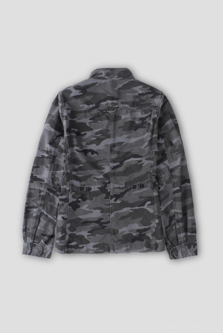 Camo G1 Jane Junior - Charcoal Camouflage - Jacket