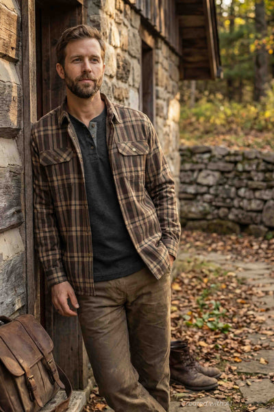 Camp Shirt Jack - Earth - FINAL SALE - Button Down Shirt