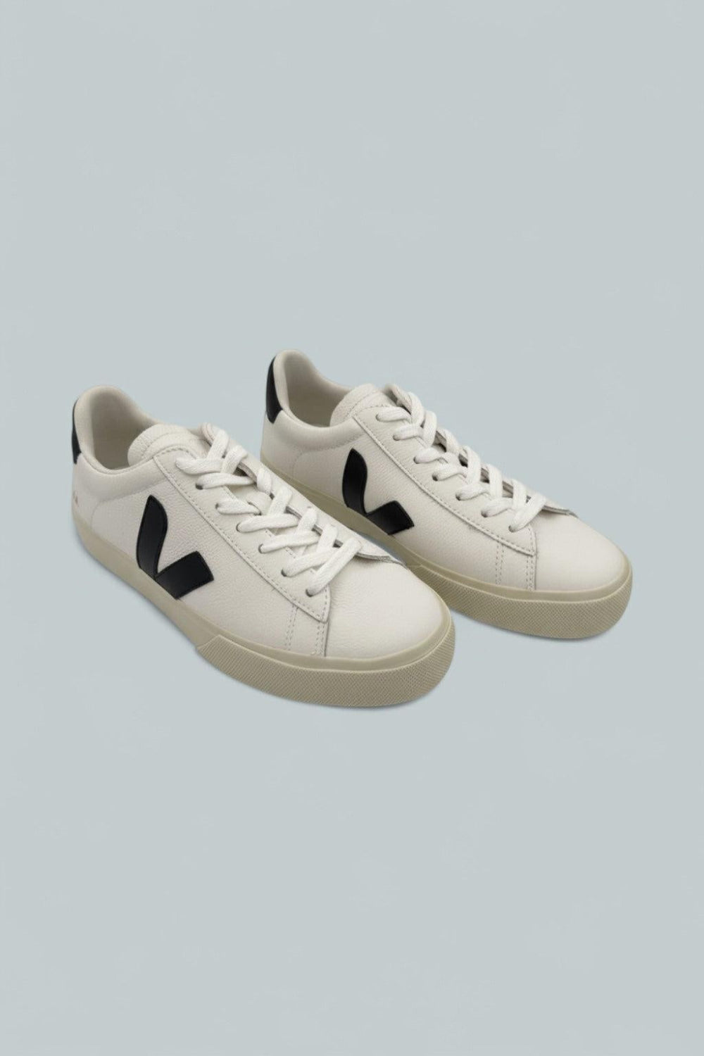 Campo Leather Trainers - Extra White Black - EU 39 / W8 / M6 - Sneaker