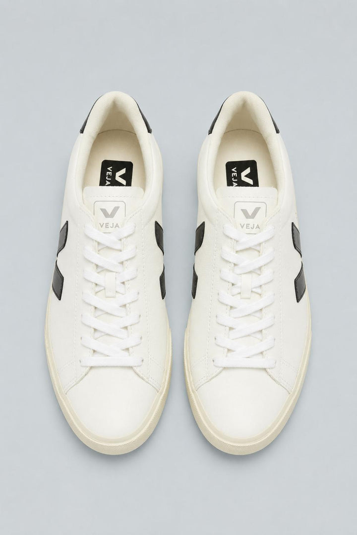 Campo Leather Trainers - White - 8 - Sneaker
