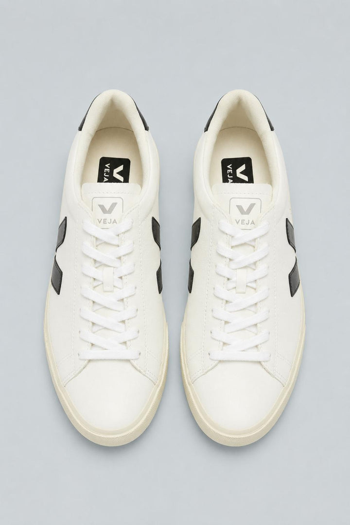 Campo Leather Trainers - White - 8 - Sneaker