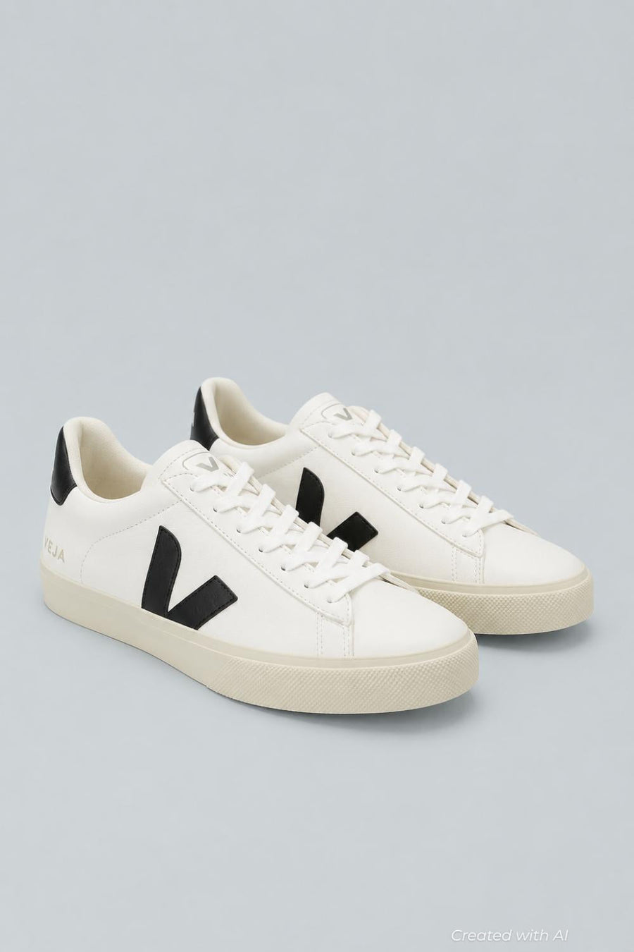 Campo Leather Trainers - White - 8 - Sneaker