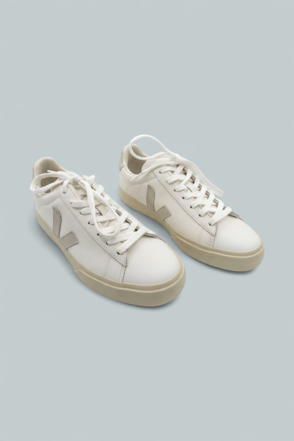 Campo Low Top Sneakers - White/Suede - 10 - Sneaker