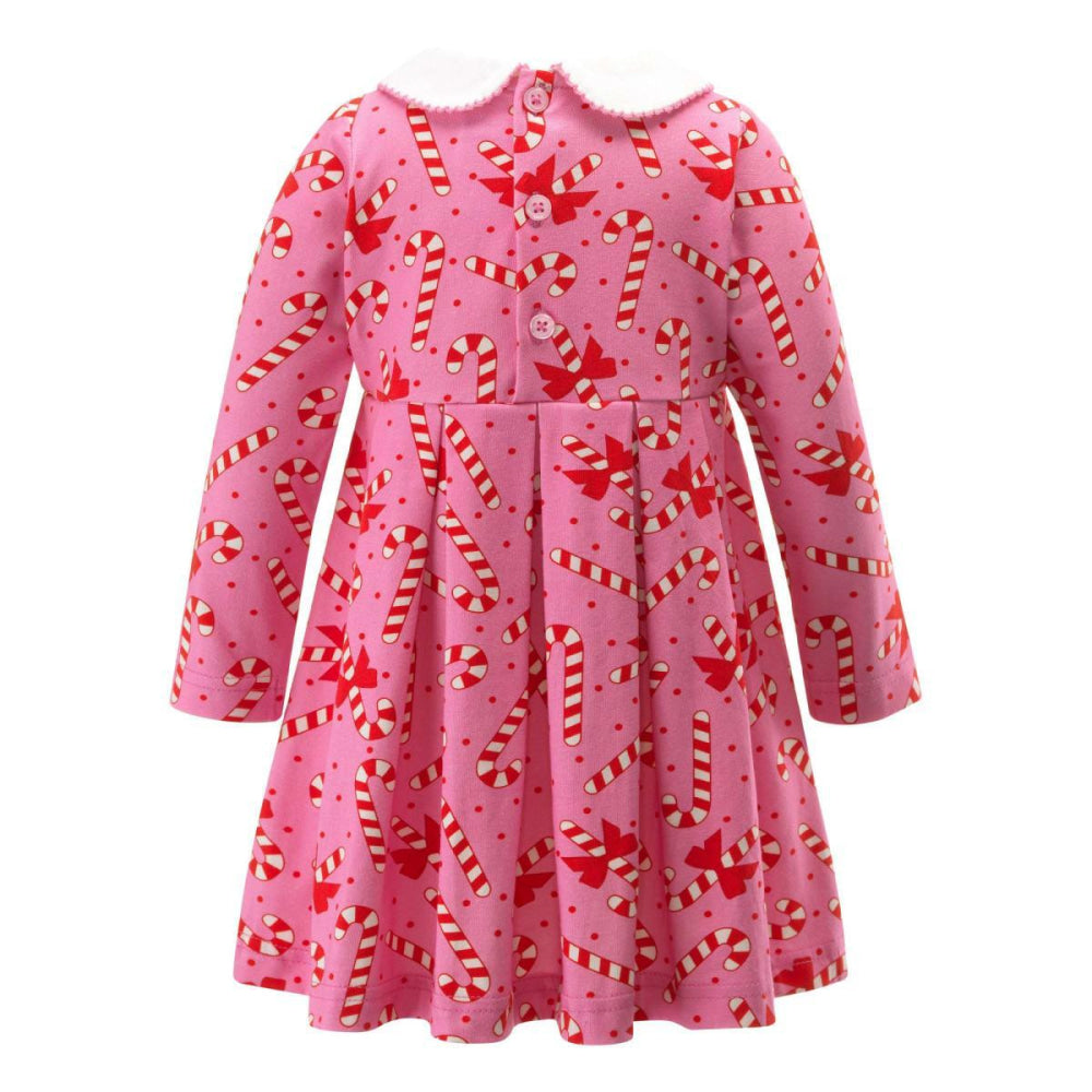 Candy Cane Jersey Dress - Dresses