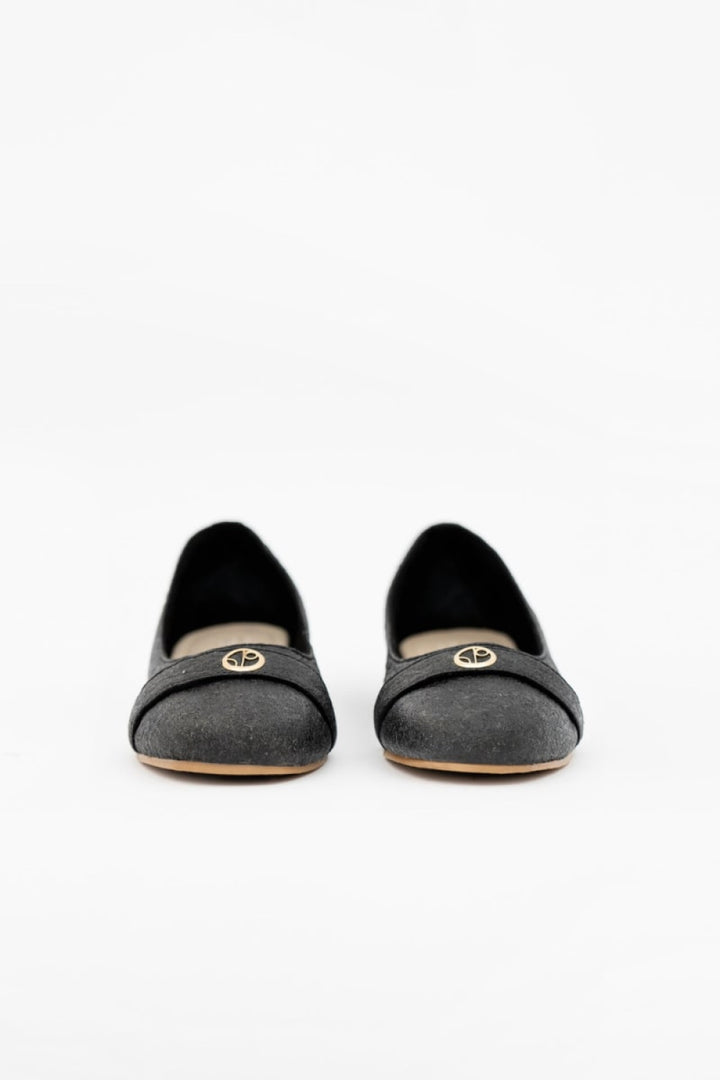 Cape Town Ballerina - Charcoal - flats - baby