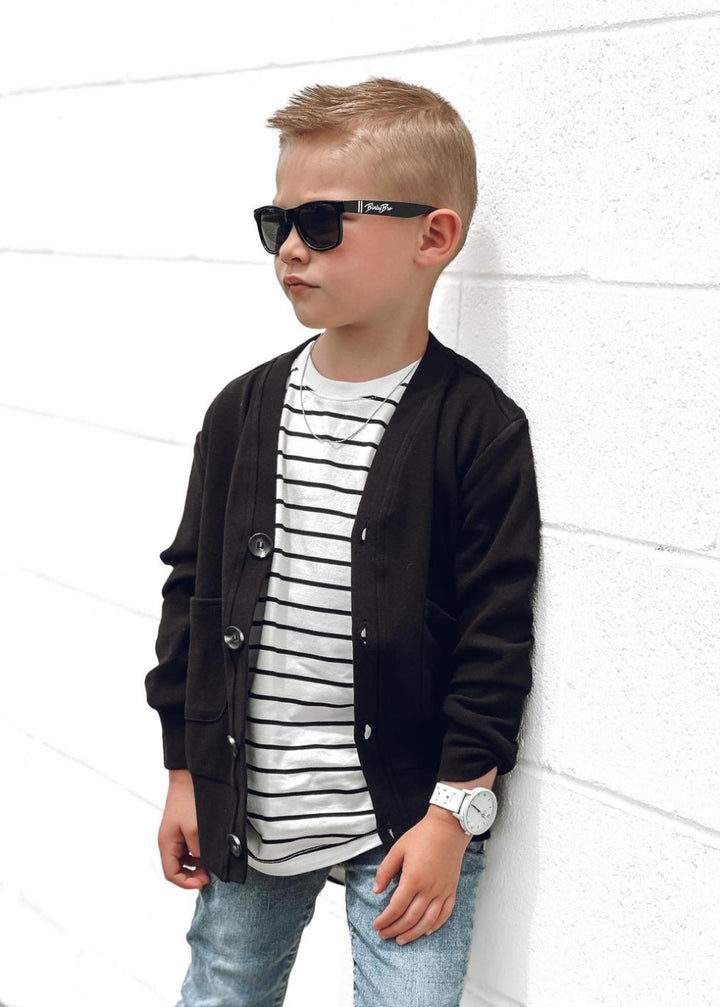 Cardigan - Black - Cardigan