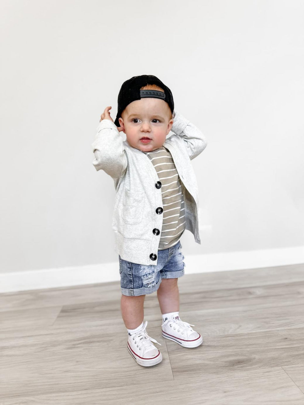 Cardigan - Heather Grey - Cardigan