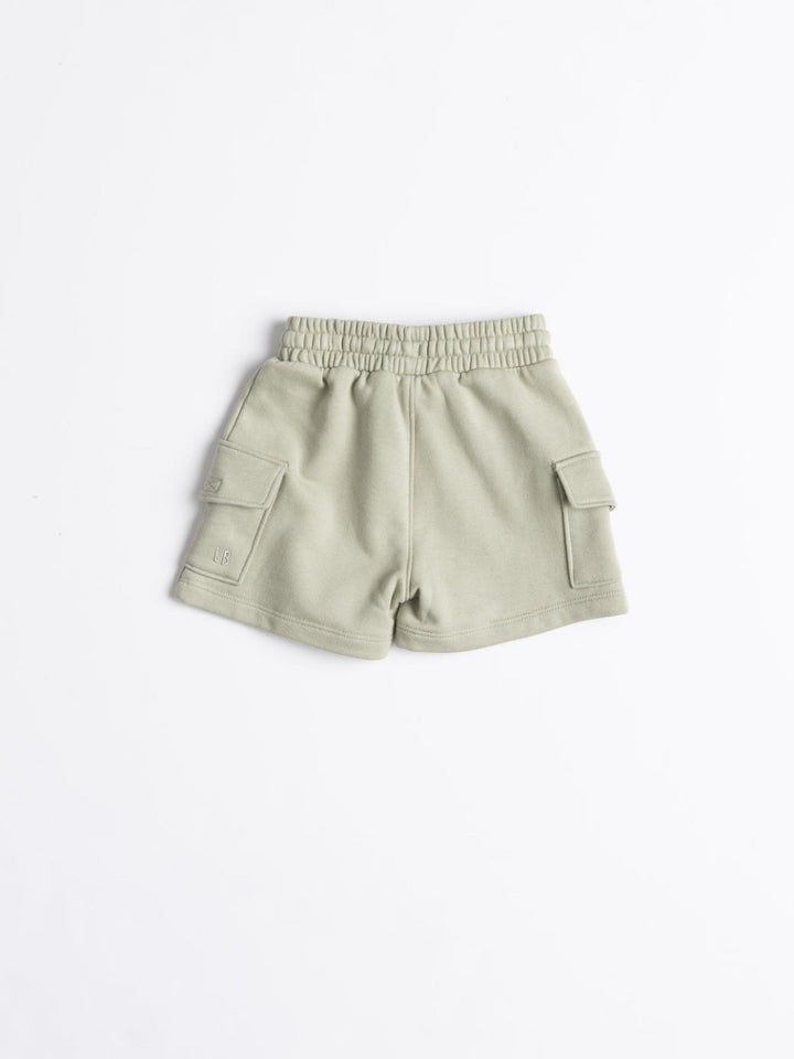 Cargo Sweatshort - Green - Shorts