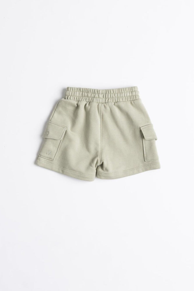 Cargo Sweatshort - Green - Shorts