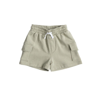 Cargo Sweatshort - Green - Shorts