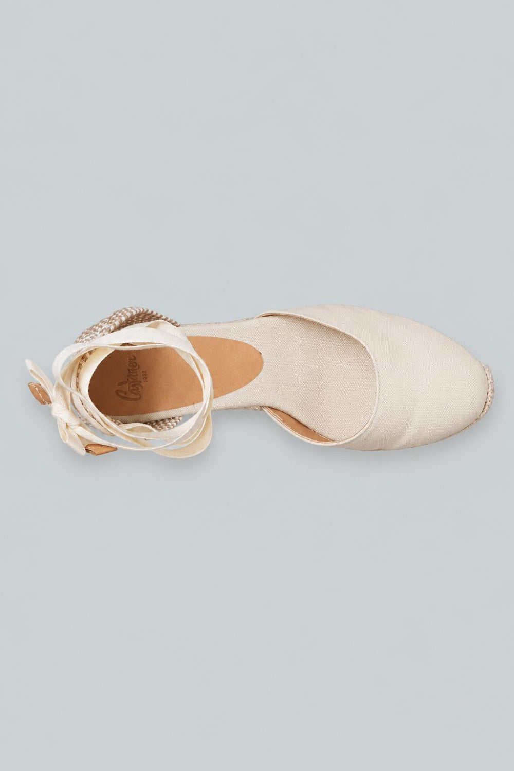 Carina Wedges - Beige - 6.5 - Espadrille