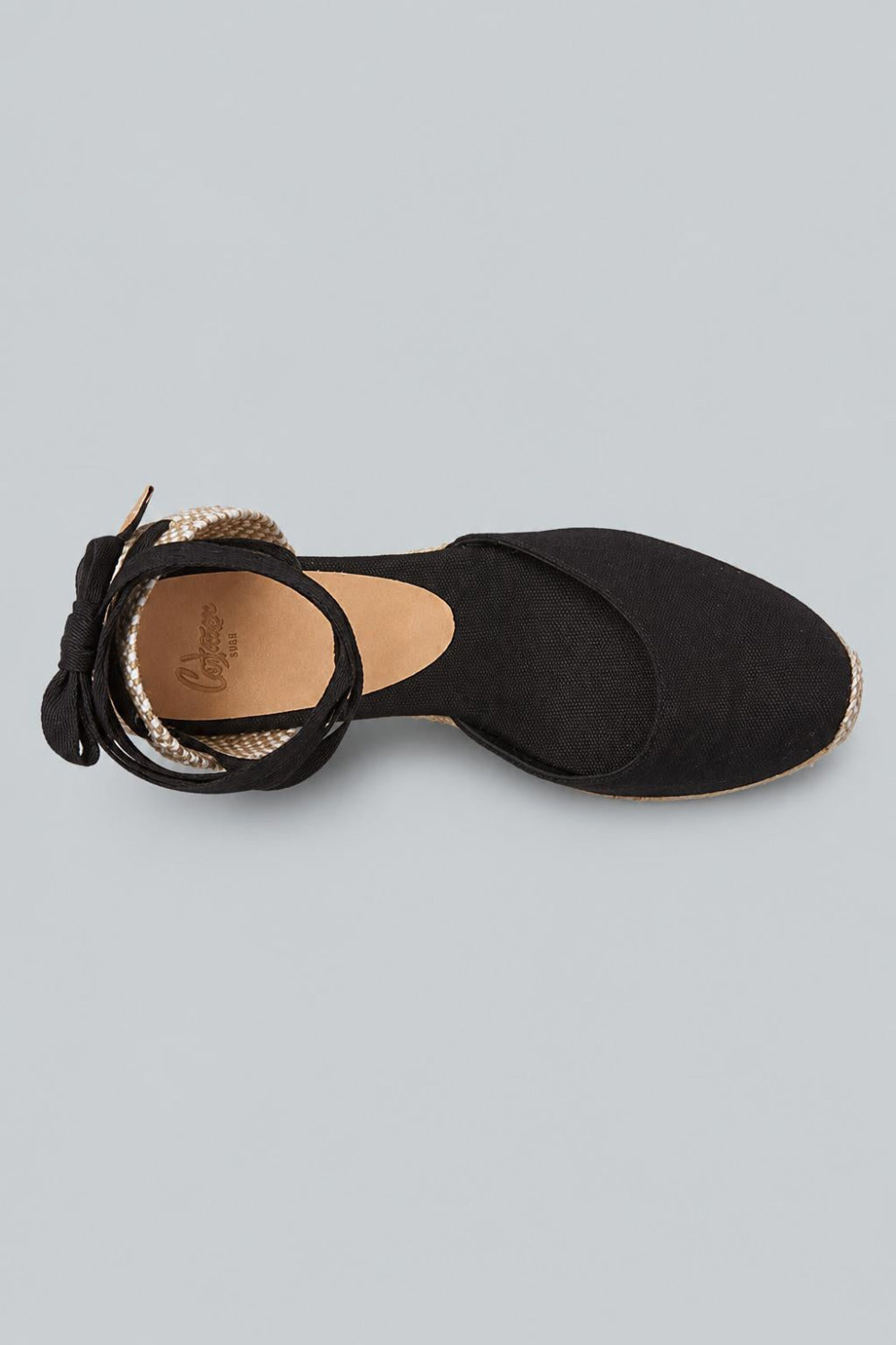 Carina Wedges - Black - Espadrille