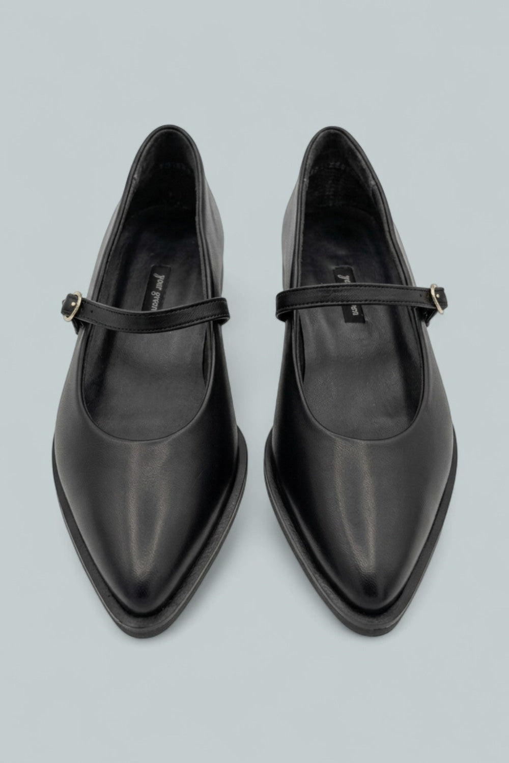 Carla Mary Jane Flats - Black Soft Nappa - 6.5 - Mary Jane