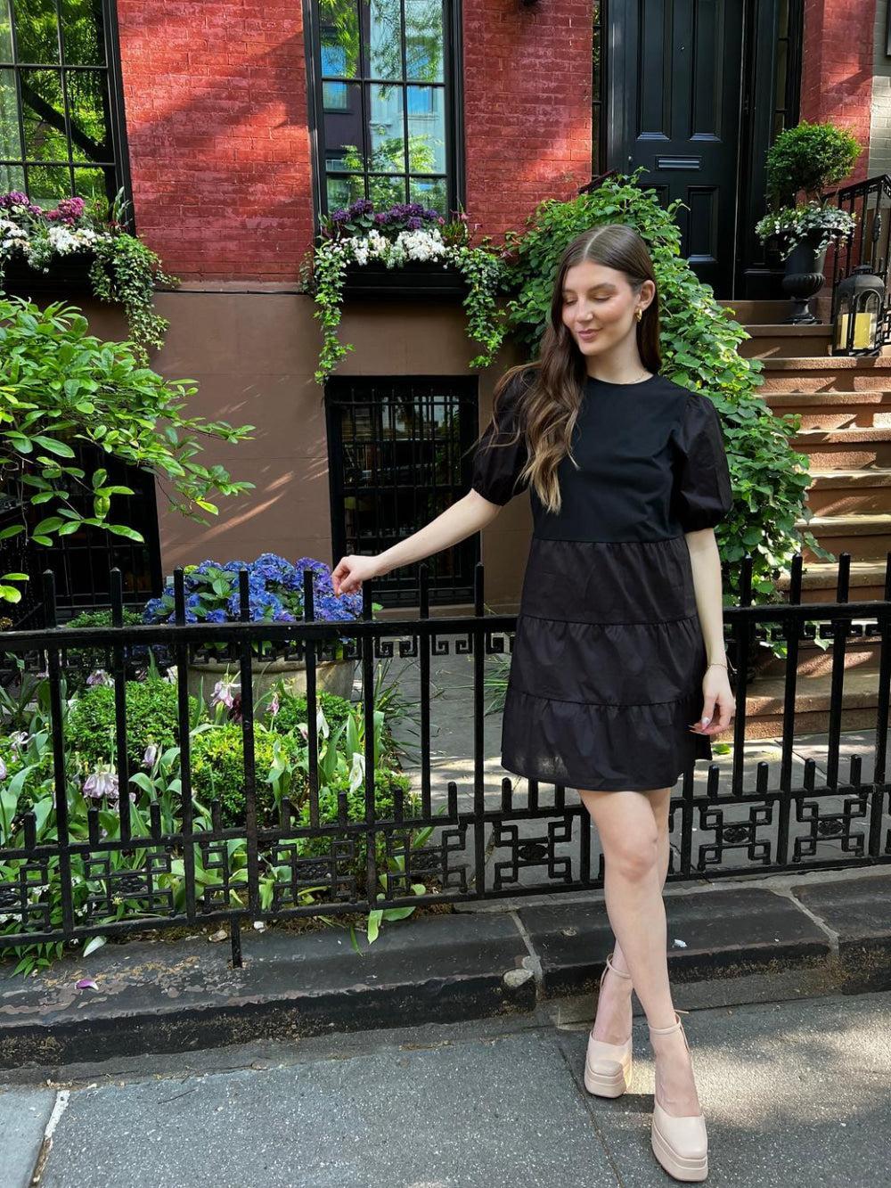 Carlie Dress - Black - Dresses