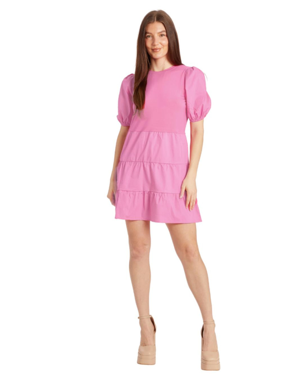Carlie Dress - Pink Peony - Dresses