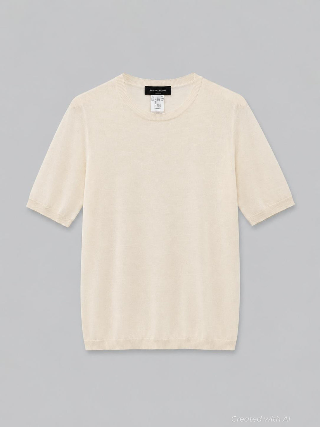 Cashmere And Silk Sweater - Grey - Sweater