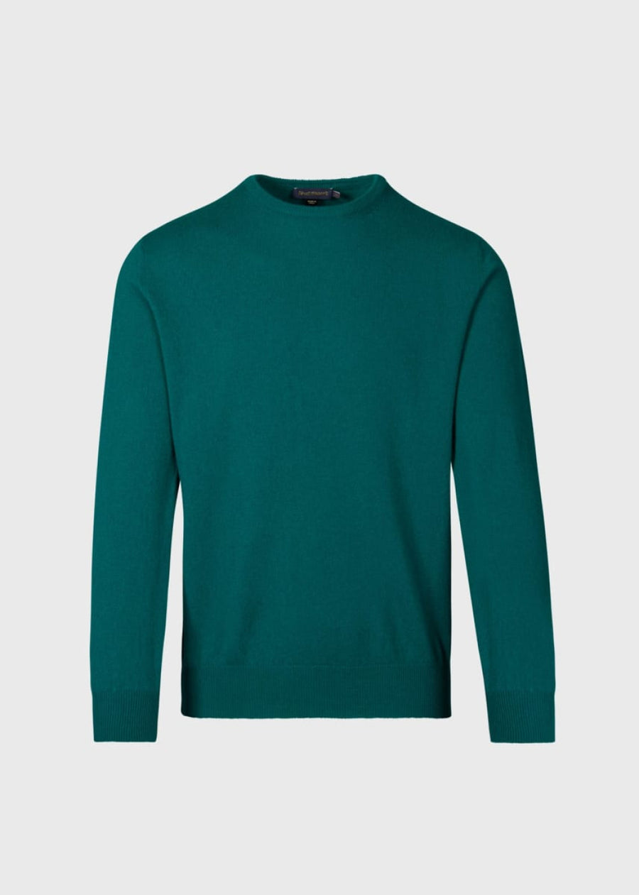 Cashmere Crewneck Sweater - Green - XXL (46) - Sweater