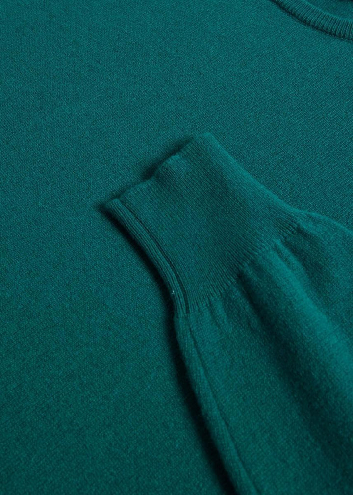 Cashmere Crewneck Sweater - Green - XXL (46) - Sweater