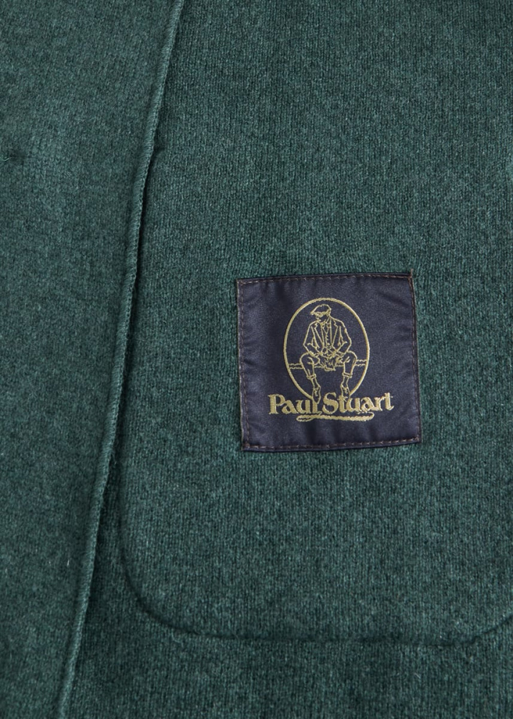 Cashmere Double-breasted Knit Blazer - Sage - Blazer