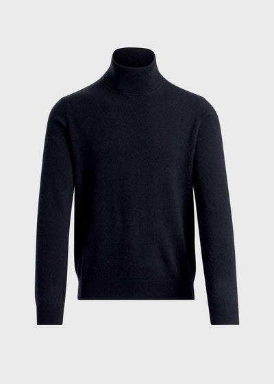 Cashmere Turtleneck Sweater - Black - Turtleneck