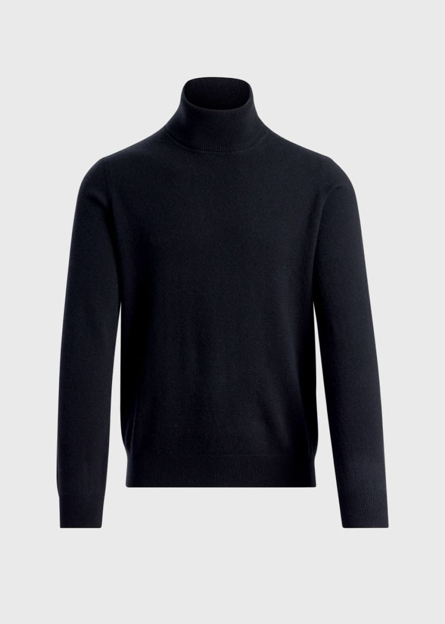 Cashmere Turtleneck Sweater - Black - Turtleneck