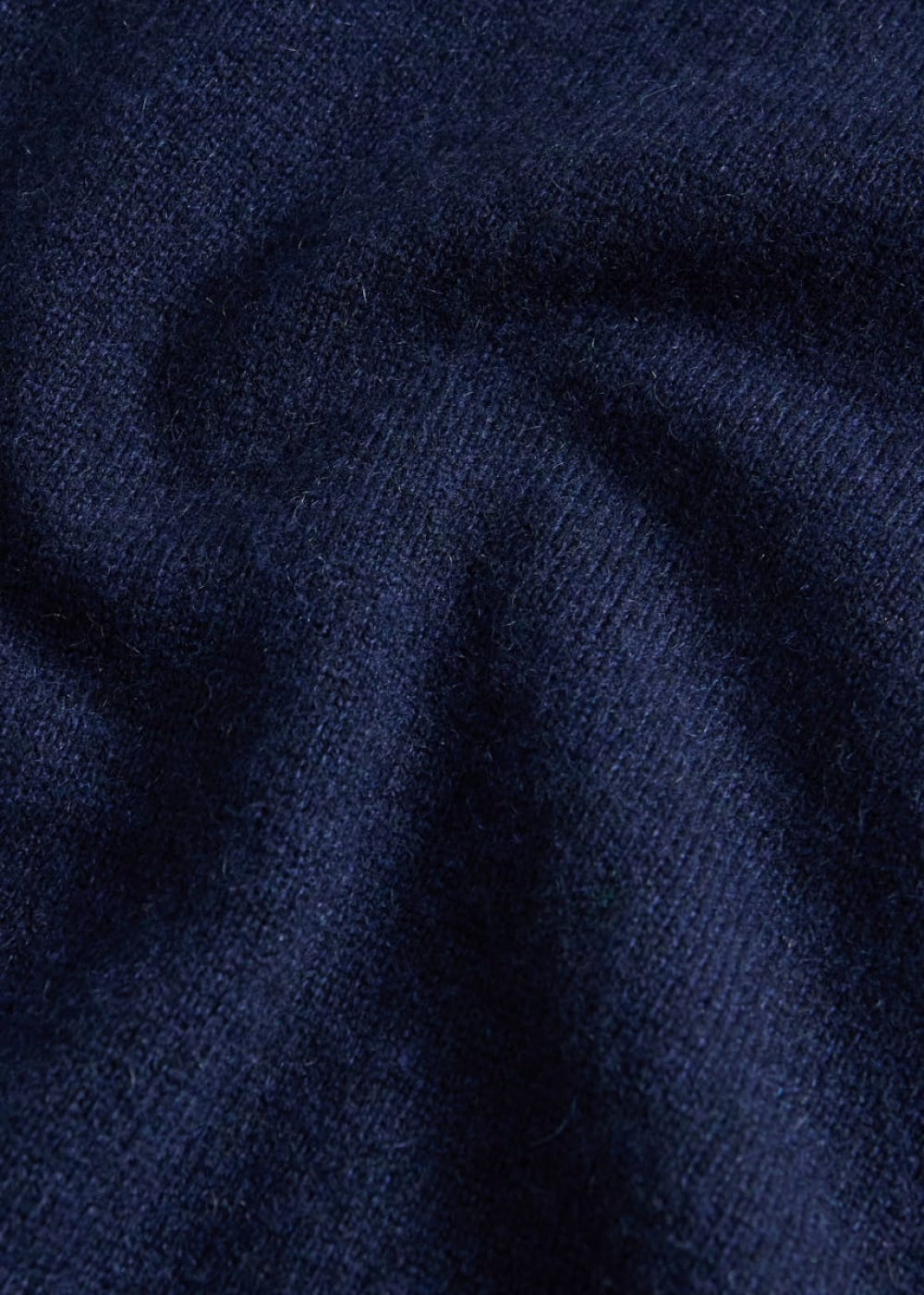 Cashmere Turtleneck Sweater - Navy - Turtleneck