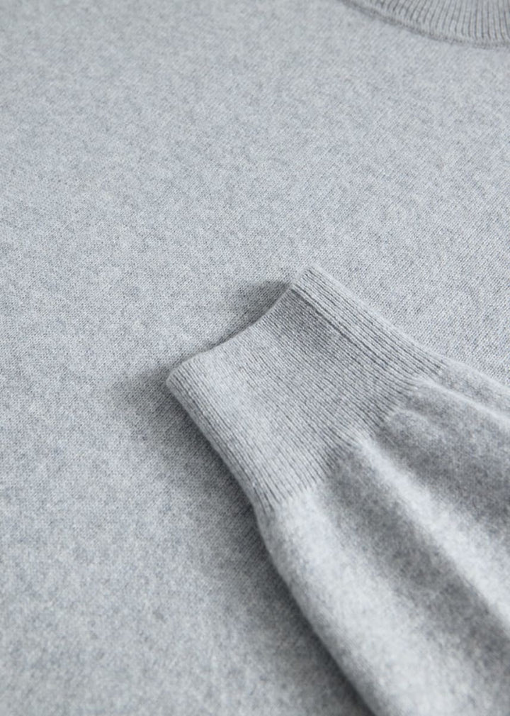 Cashmere Turtleneck Sweater - Slate - Turtleneck