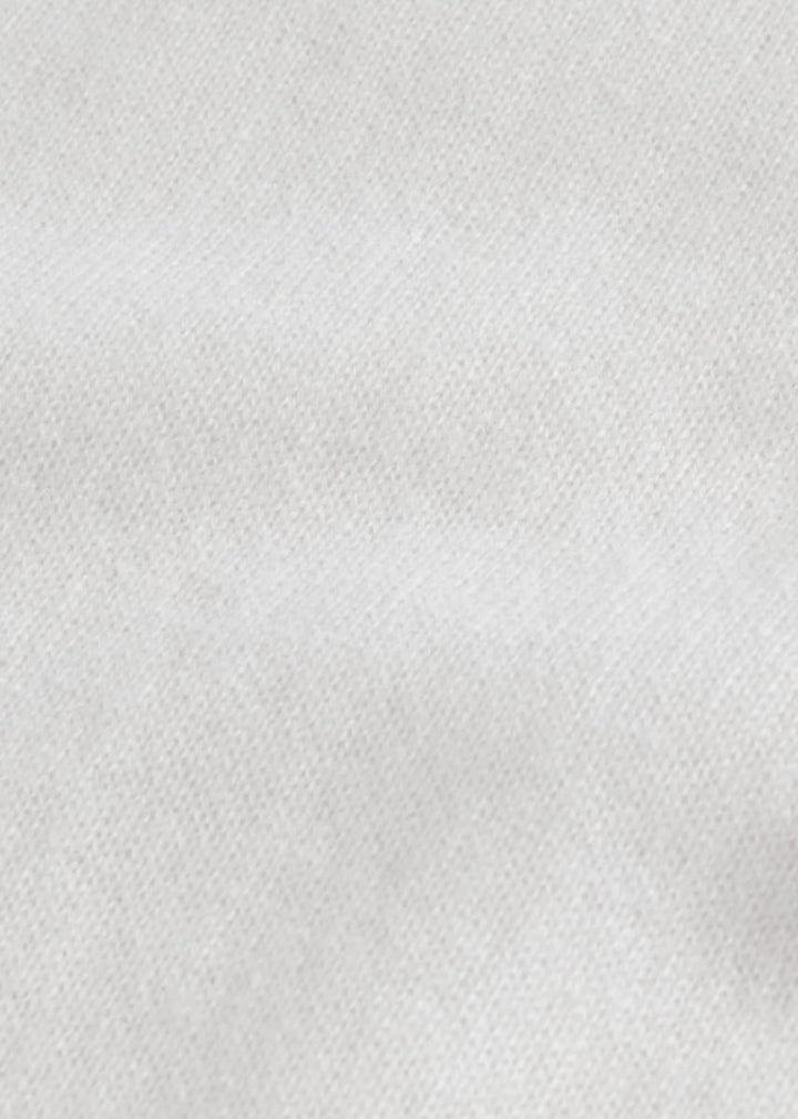 Cashmere Turtleneck Sweater - White - Turtleneck