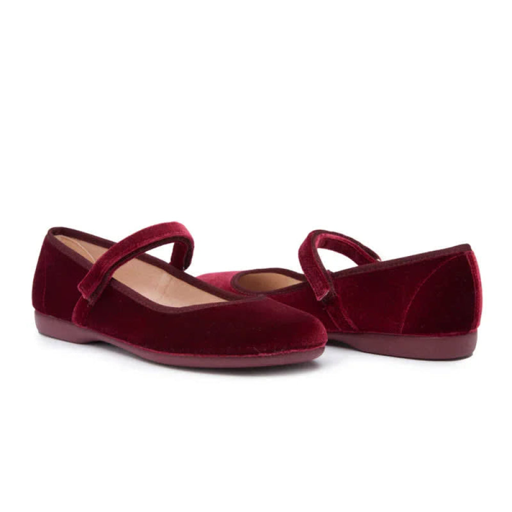 Cassie - Burgundy - Mary Jane
