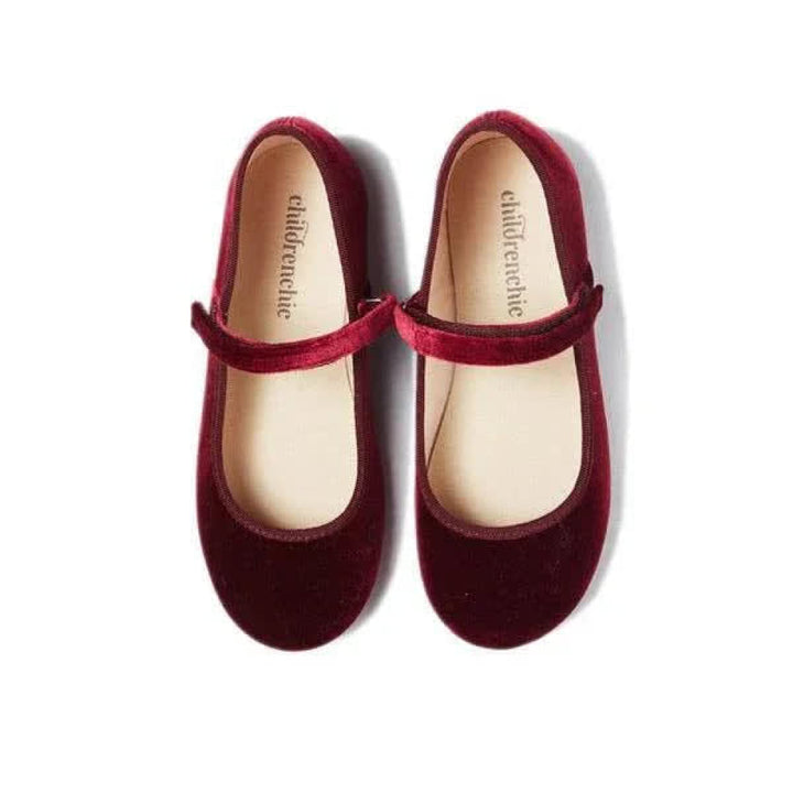 Cassie - Burgundy - Mary Jane