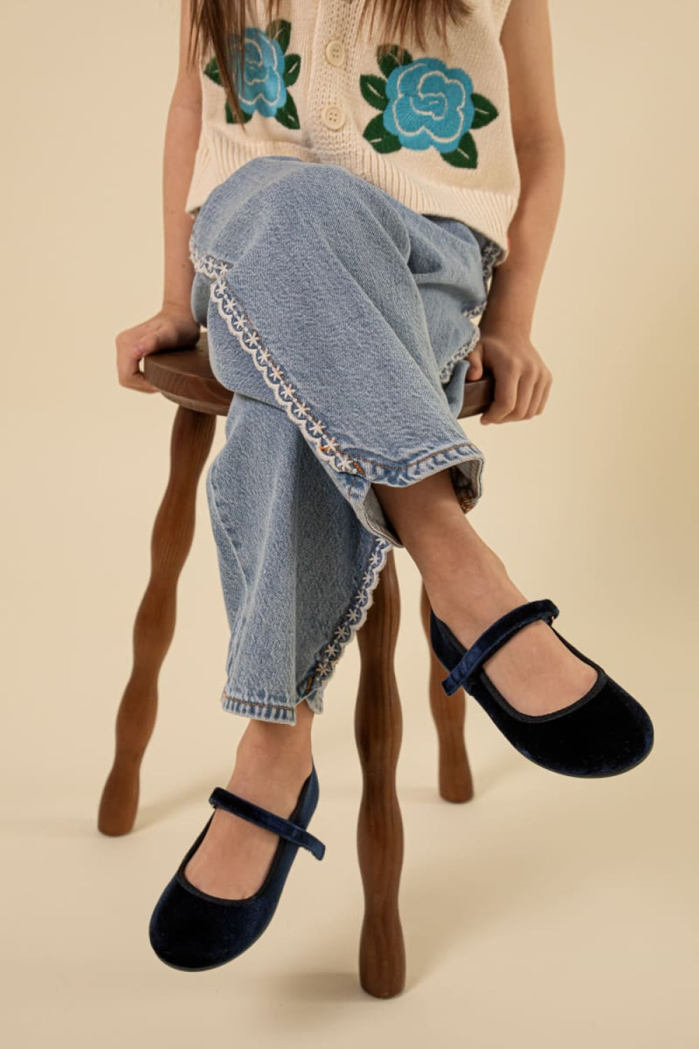 Cassie - Navy - Mary Jane