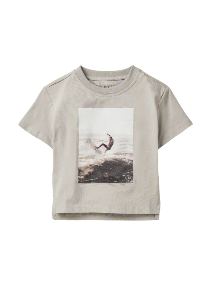 Catching Waves Tee - Charcoal - T-shirt