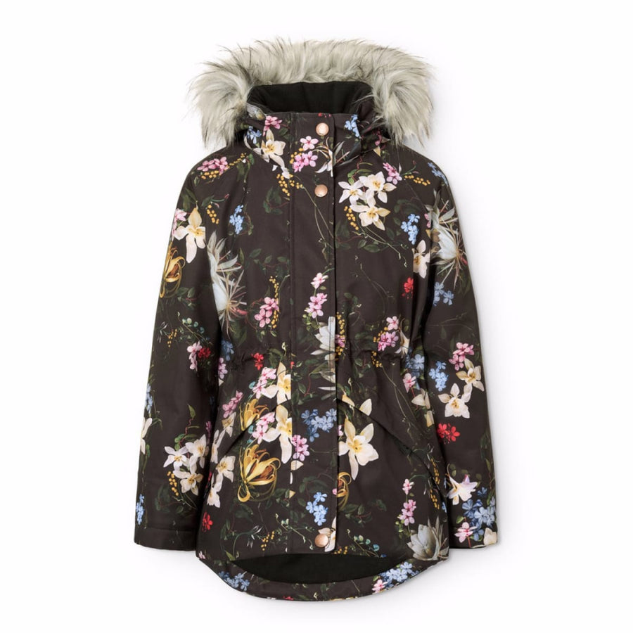 Cathy Fur - Paisley Flowers - 8Y (128cm) - Jacket