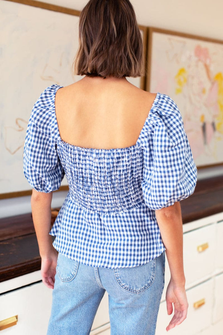Cayman Blouse SS - Delfini Linen - Blouse