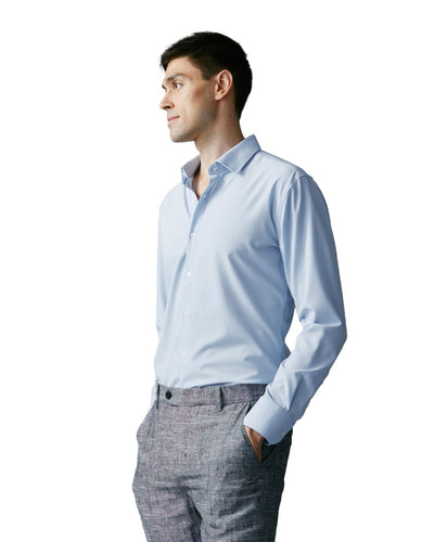 Performance Dress Shirt - Clear Water (Light Blue)
