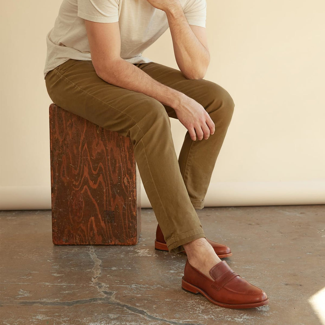 Chamberlain Penny Loafer - Brandy
